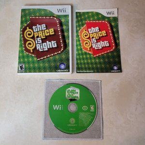 The Price is Right (Nintendo Wii, 2008) Complete with Manual - Fun Family Game!